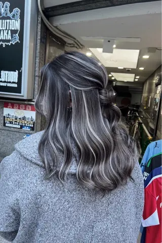 セミロング カラー ヘアアレンジ ROBIN所属・指名数No.1 /NAOYAのヘアスタイル