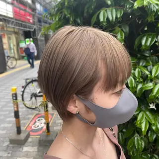 ショート ワンホンヘア ケラチン/Kaitoのヘアスタイル