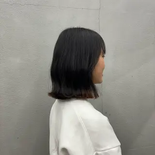 ミディアム ゆりか /透明感カラーのヘアスタイル