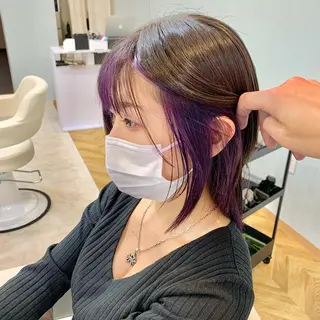 ミディアム 【清瀬】パサツキ 広がり改善川合剛史のヘアスタイル