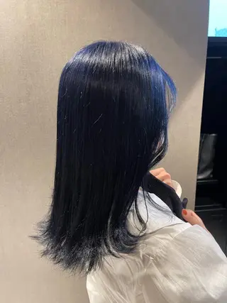 セミロング MIRIM栄所属・透明感カラー/艶髪/ エクステ/HIROのヘアスタイル