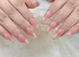 ネイル By moonネイル 🌷ワンホン/韓国風のネイルデザイン