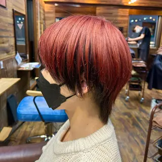 ショート カラー メンズ ツイスパ/メンズ特化 🦋𝑺𝑶𝑵𝑬のヘアスタイル