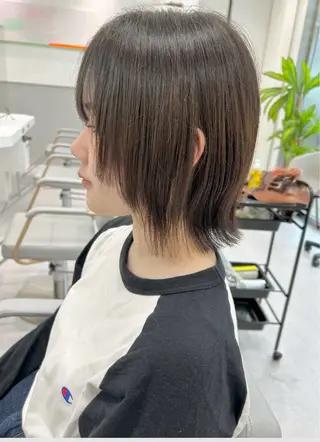 ミディアム 韓国風レイヤーカット ✨平野志織のヘアスタイル