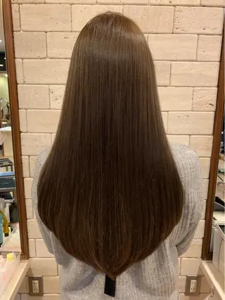 ロング 韓国ヘア🇰🇷髪質 改善たけるのヘアスタイル