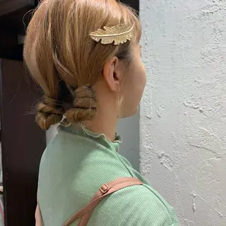 ロング ヘアアレンジ Door代官山所属・詩織/パーマ /代官山のヘアスタイル