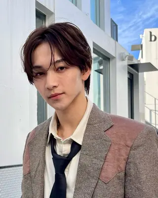 カラー メンズ GROW middle所属・山梨 洸のヘアスタイル