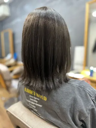 ミディアム カラー Alpha 【abiko】加藤駿のヘアスタイル