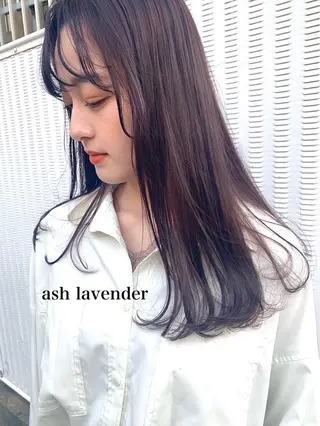 ロング カラー Zina 藤崎店所属・zina藤崎📛 井上美乃里のヘアスタイル