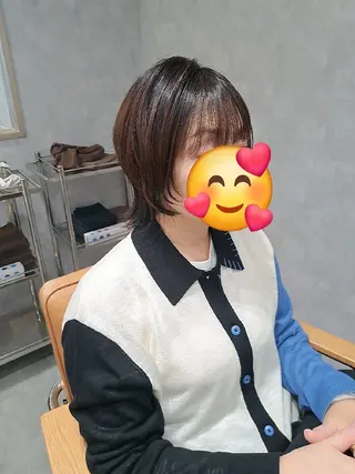 ショート 関口 知佳のヘアスタイル