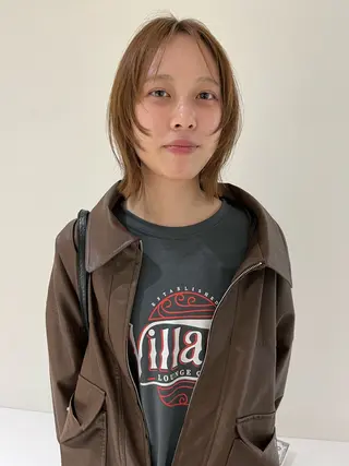 ミディアム ANY/ Nanaのヘアスタイル