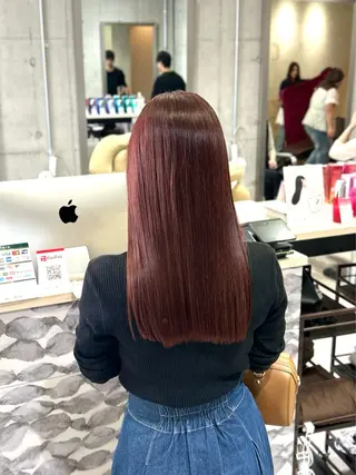 ロング カラー SAKURA🍒 天神/大名/透明感のヘアスタイル