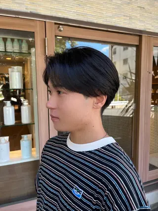 ショート 👑毛流れ、艶髪◉ 縮毛矯正錦糸町ヒガシのヘアスタイル