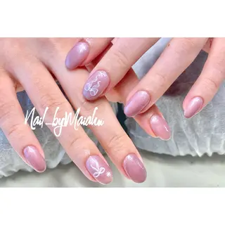 ネイル ⏦マイアン 𐙚 NUDGE⏦のネイルデザイン