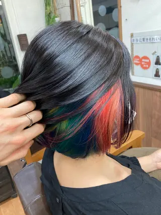 ショート カラー 美容室 salon de craft所属・澤田 拓己のヘアスタイル