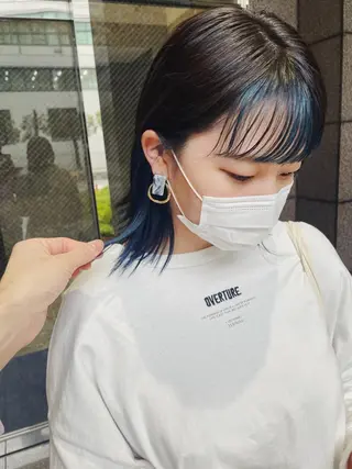 ショート カラー suvvy hairsalonのヘアスタイル