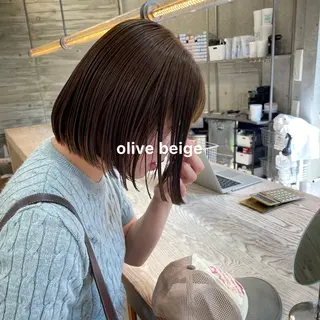 カラー 暖色カラー推し/ トヤエリコのヘアスタイル