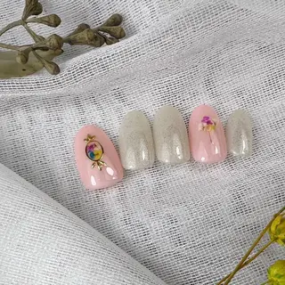 ネイル ⭐︎休業中の練習⭐︎ JNA認定講師髙橋のネイルデザイン