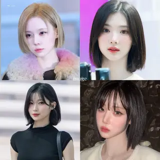 ショート RAF所属・井口 怜奈/ボブのヘアスタイル