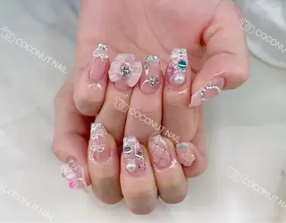 ネイル 神田 ココナッツのネイルデザイン