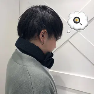 ショート カラー メンズ 🌺ウルフカット職人 新垣渚🐺のヘアスタイル