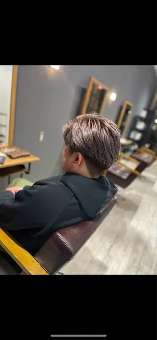 カラー メンズ 郡山メンズ特化 KIZUNAのヘアスタイル