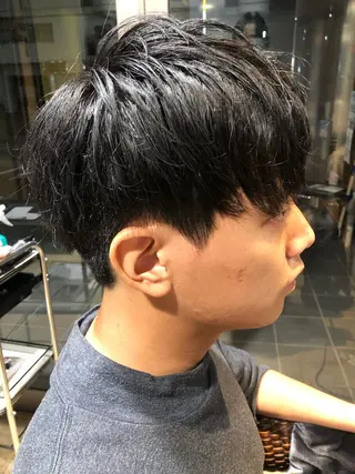 ショート パーマ メンズ パーマ/ハイトーン スパイキー/神田正紀のヘアスタイル