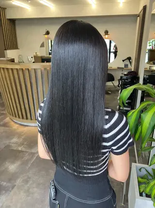 ロング 髪質改善/ 縮毛矯正町田佑人のヘアスタイル