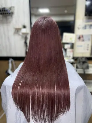 ロング アンククロス横浜関内店所属・ブリーチカラーカット /miinaのヘアスタイル