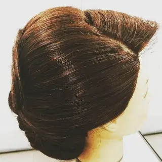 ロング Rêve なかやまのヘアスタイル