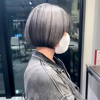 ショート カラー GO TODAY シェアサロン 原宿Verno店所属・髪質改善/ブリーチ/ ボブ特化/よしきのヘアスタイル