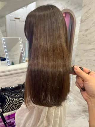 ロング カラー enn to yuu所属・髪質改善&大人ボブ ♡KURENAのヘアスタイル