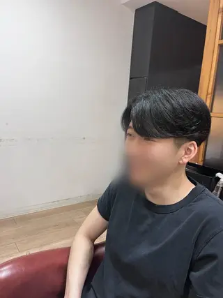 メンズ NEIRO/透明感 カラー/メンズカットのヘアスタイル