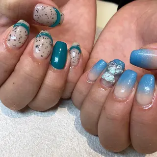 ネイル among アマン所属・lecoa_ kana／amongのネイルデザイン