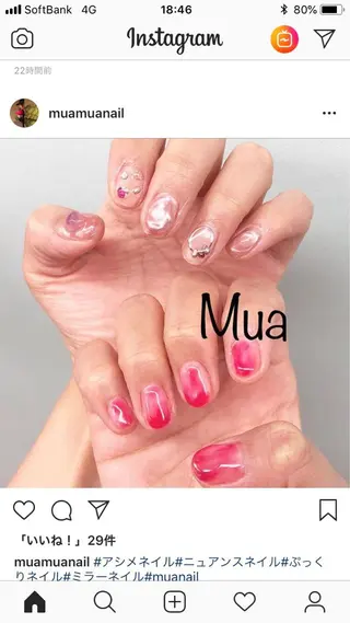 ネイル mua nail mikiのネイルデザイン