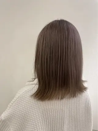 ミディアム カラー 💖ASUKA 💜/透明感カラーのヘアスタイル