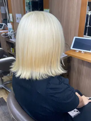 ミディアム カラー 山際勇策 /岐阜美容師のヘアスタイル