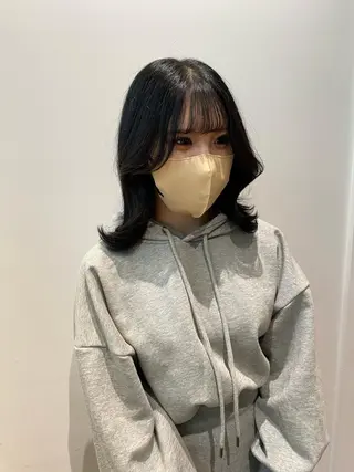 ミディアム カラー CURIO/南船場 /RIN💈🍎のヘアスタイル