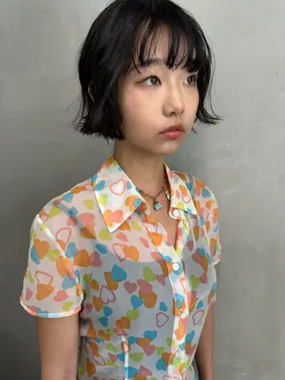 ショート お悩み解決パーマ hana🩰のヘアスタイル