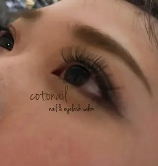 セミロング マツエク・マツパ ツメトマツゲ .のネイルデザイン