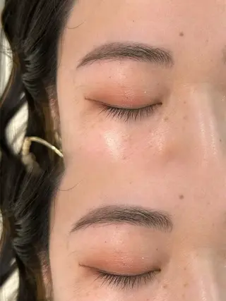 アイブロウ CHIBA🦋パーマ ナチュラル美眉のマツエク・マツパデザイン