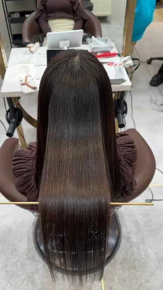 セミロング パーマ 【美髪矯正】 吉村　清志のヘアスタイル