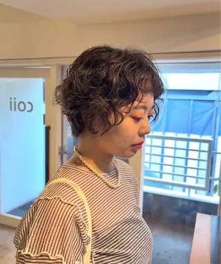 ショート 髪質改善/ヘアケア coiiはしもとはなのヘアスタイル