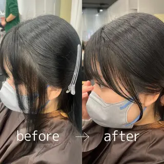 ロング カラー ヘアアレンジ mai🤍縮毛酸性ス トレート/アイリストのヘアスタイル