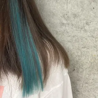 セミロング りおな/エクステ /ミルクティーカラーのヘアスタイル