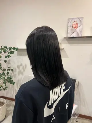 ミディアム カラー Show Bit 藤村将のヘアスタイル