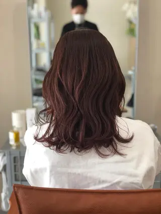 ミディアム カラー 佐々木 政徳のヘアスタイル