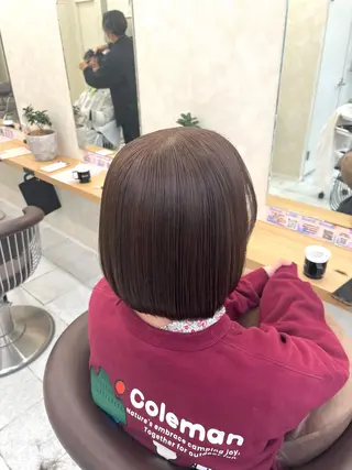 ショート 縮毛矯正💎/ 素髪ストレート🫧のヘアスタイル