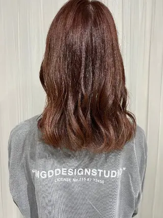 ミディアム シェアサロンシェアハピ所属・シェア ハピのヘアスタイル