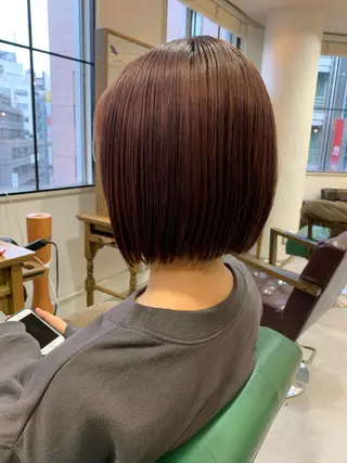 ミディアム カラー IDEA 柏の葉KOILRINKGARAGE所属・お洒落満足度 ◎💮井上のヘアスタイル